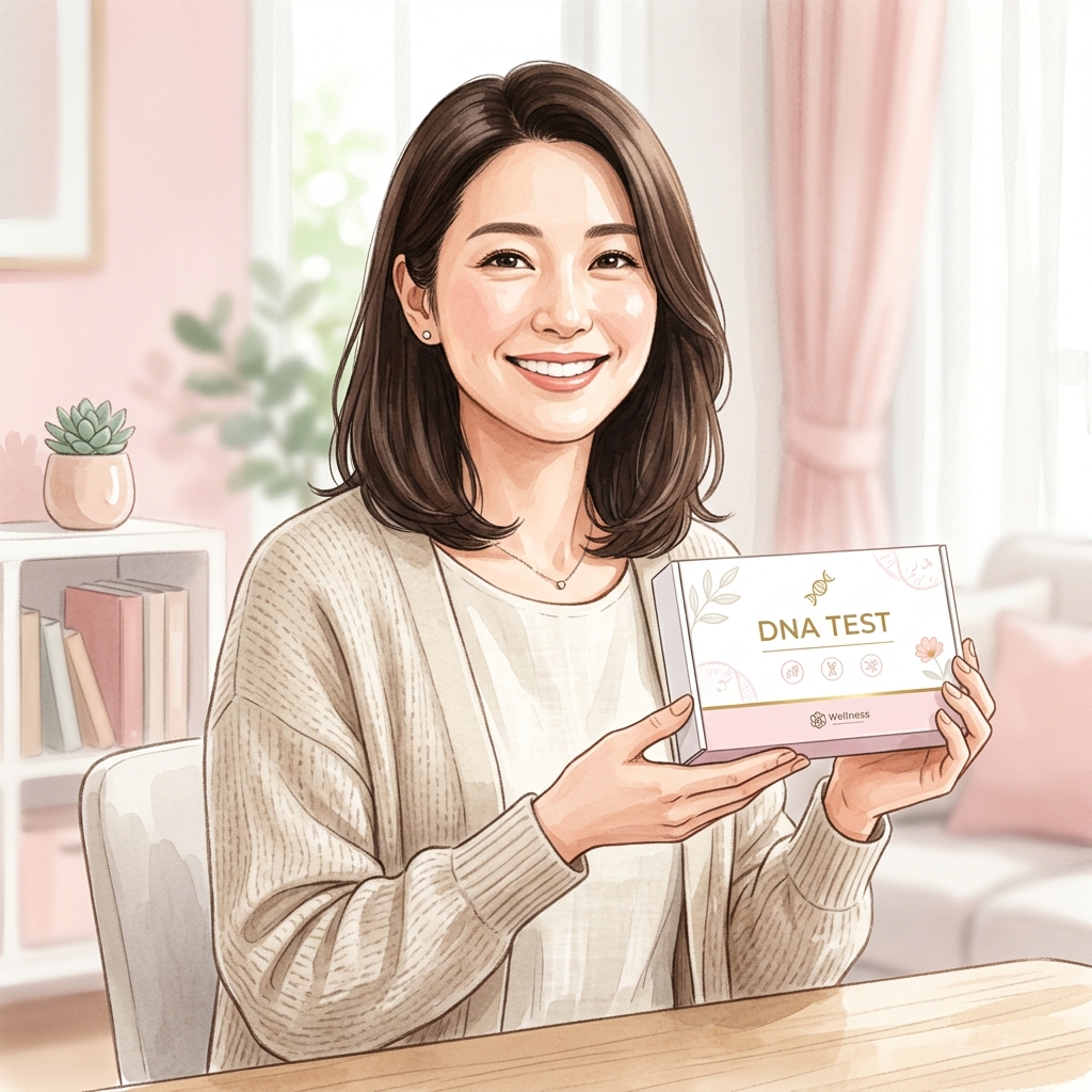 遺伝子検査キットのイメージ